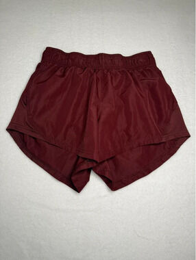 Athletic Works Burgundy Running Shorts Women’s Medium 8-10 Athletic